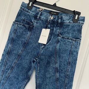 Isabel Marant High Rise Blue Jeans